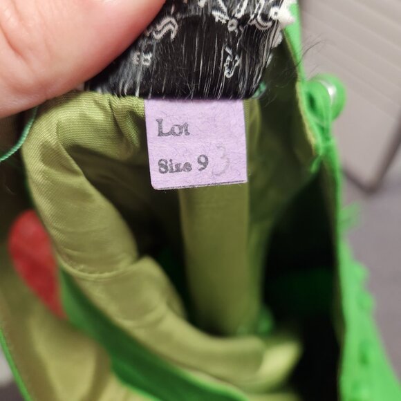 Vintage Another Ann Barry Jr. Kelly Green Dress XS - Picture 9 of 9